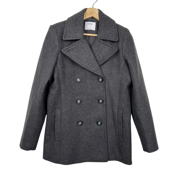 OLD NAVY Soft Brushed Peacoat, Dark Heathered Grey, Size Small - Picture 3 of 14